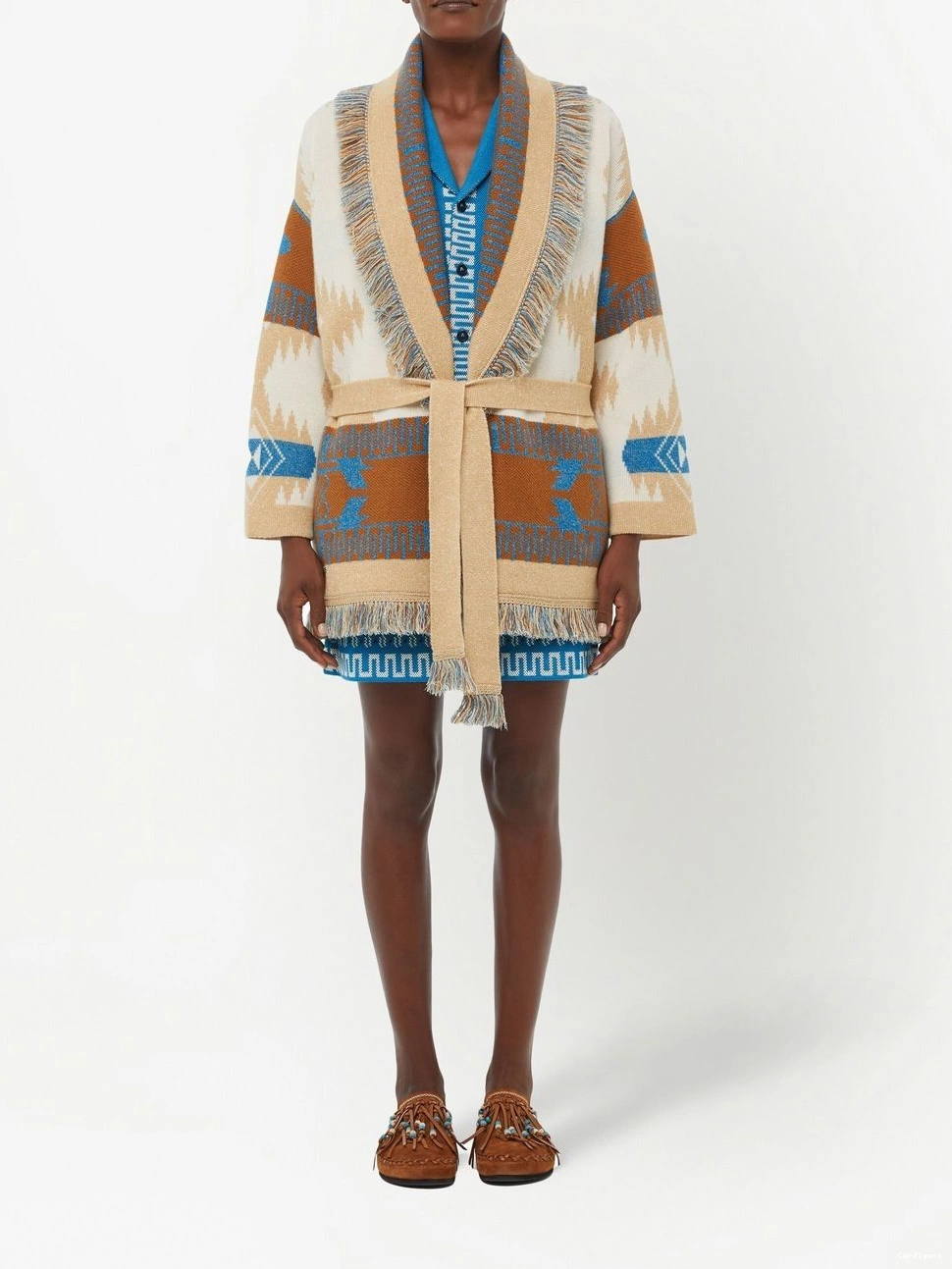 Cheap graphic-jacquard Alanui Women cardigan wool 0712